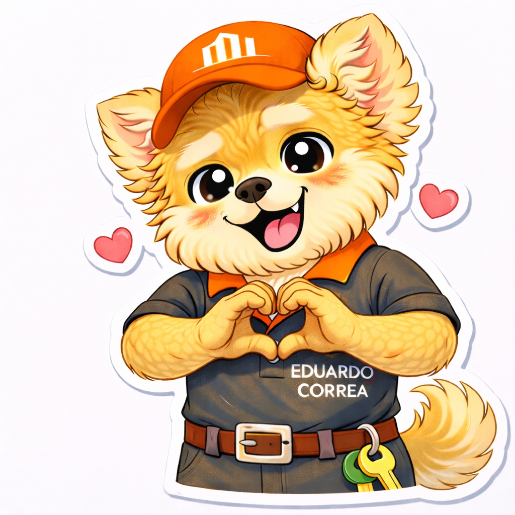 Duke formando um coração com as mãos