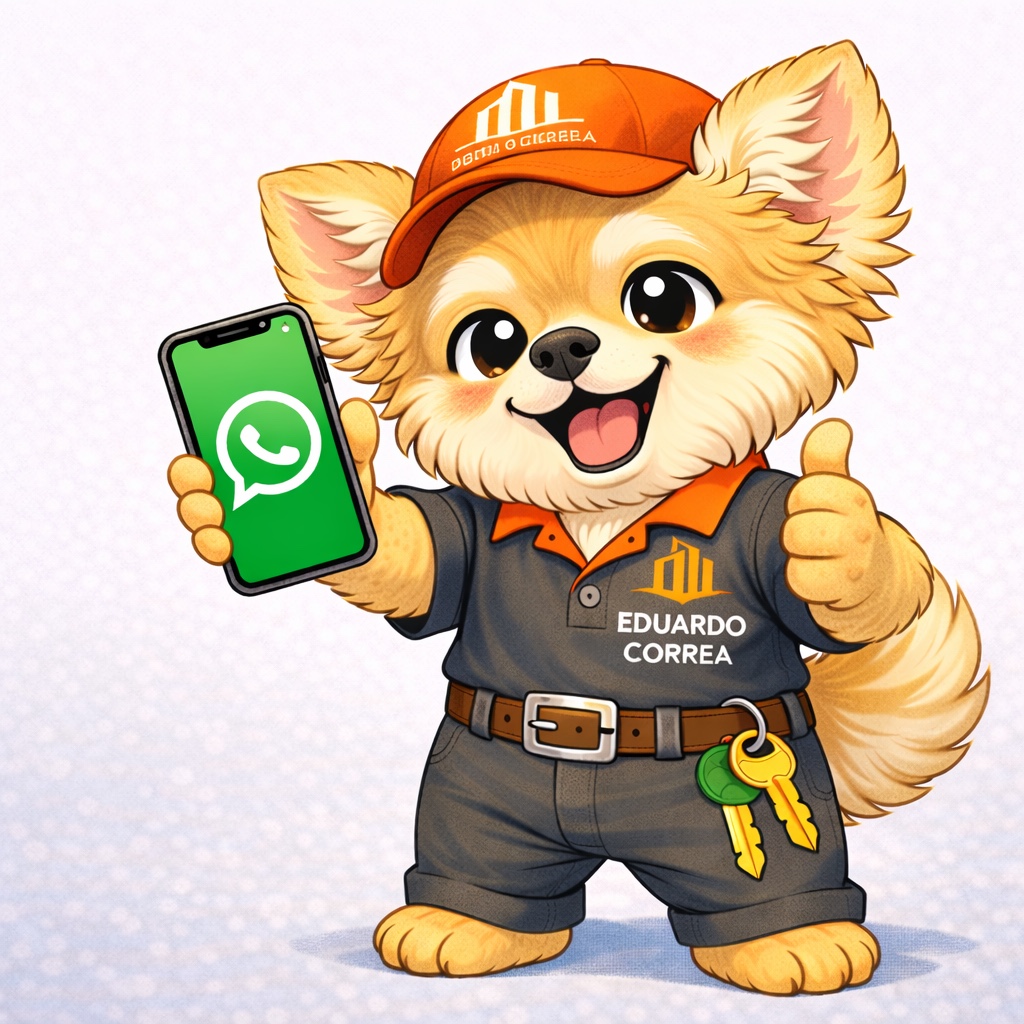 Duke com o WhatsApp